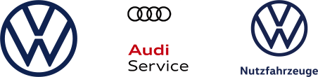 VW Logo Audi Service Logo VW Nutzfahrzeuge Logo Socke Spa-Logo