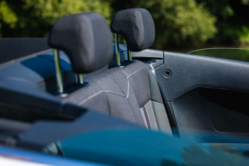Hintere Sitzbank des VW T-Roc Cabriolet