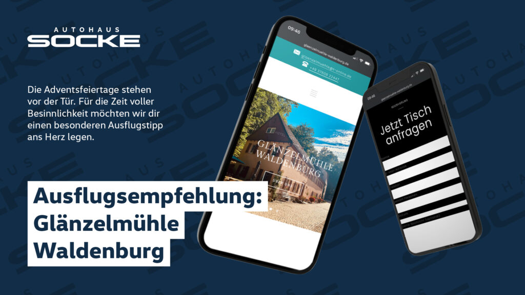 Ausflugsempfehlung Glänzelmühle Waldenburg