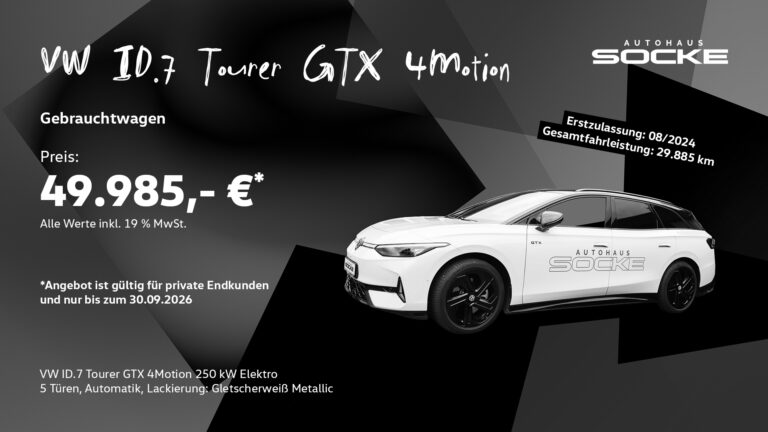 Gebrauchtwagenangebot ID. Tourer GTX